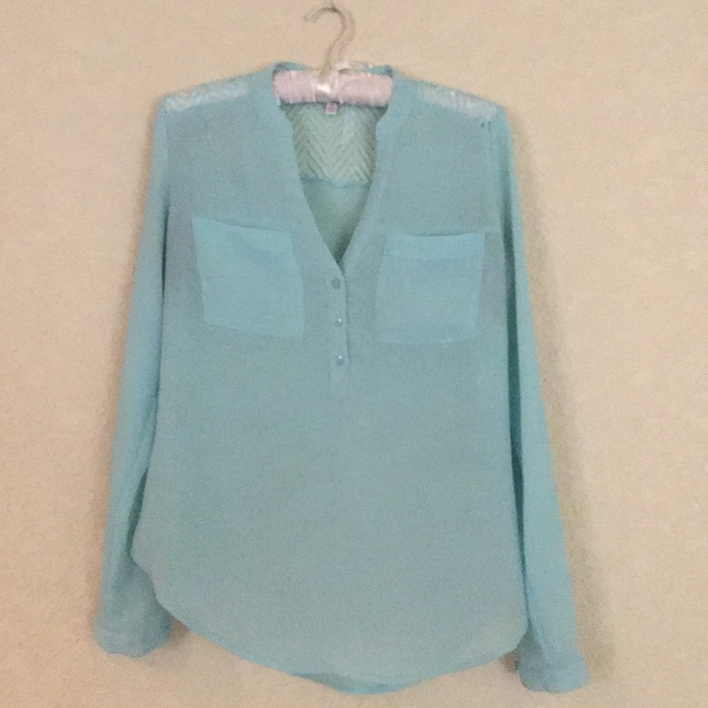 Long sleeved blouse